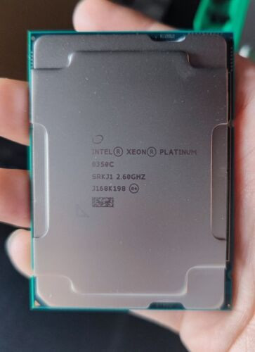 Intel Xeon Platinum 8350C Server Processor 32 C 2.6G Equivalent  Platinum 8358