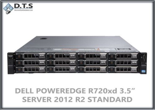 Dell Poweredge R720Xd 2X E5-2680 2.70Ghz 16Cores 12Tb Windows Server 2012 R2 Std
