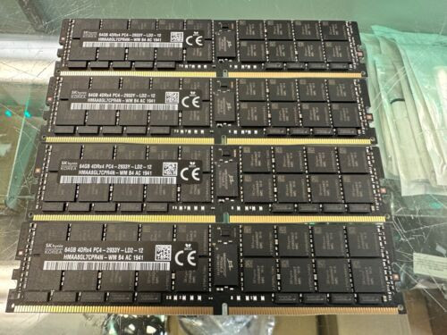 256Gb (4X64Gb) Memory Kit For 2019 Mac Pro A1991 Ddr4 2933Mhz Ram Apple Original