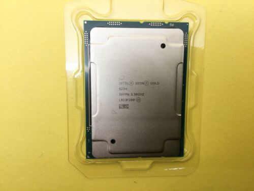 Srfpn Intel Xeon Gold 6234 3.30Ghz 8-Core 24.75Mb 130W Fclga3647 Cpu
