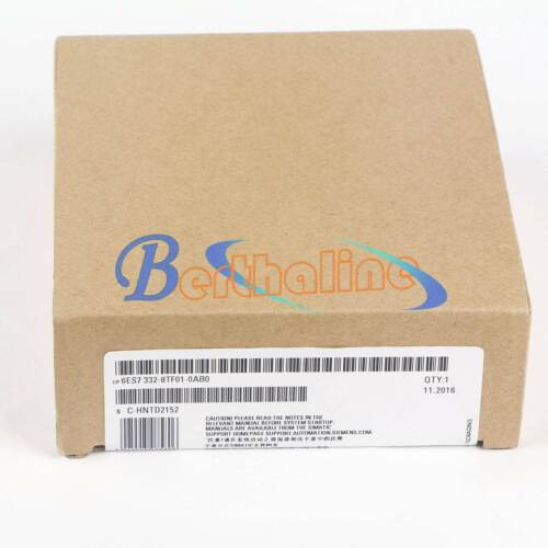 One New Siemens 6Es7332-8Tf01-0Ab0 6Es7 332-8Tf01-0Ab0