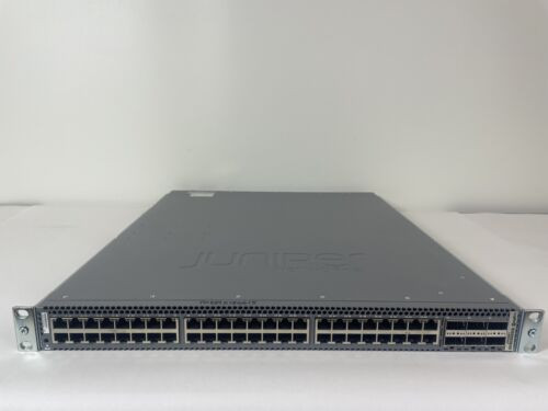 Juniper Qfx5100-48T-Afi 48-Port 10Gbe/1Gbe/100 Mbps Rj-45 Switch 2X Ac, Rckmt