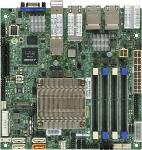 Supermicro Mbd-A2Sdi-16C-Tp8F-(O/B) Motherboard C3000 Atom Ecc Ddr4