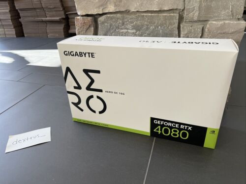Gigabyte GEFORCE RTX 4080 Aero Oc White Gpu 16Gb Gddr6X 
