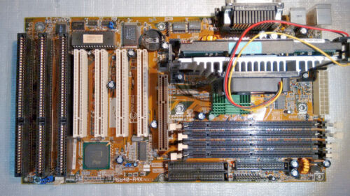 Tekram P6B40-A4X [Rev: 1.1] + Pentium Iii 550Mhz +512Mb [Slot 1] Motherboard-