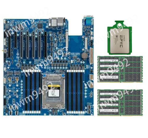 Amd Epyc 7702 + Gigabyte Mz32-Ar0 + 2133P Ram Multiple Options