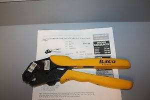 Ilsco ILC-10-N Manual Crimper Crimping Tool Used $347 Retail Price Great Cond
