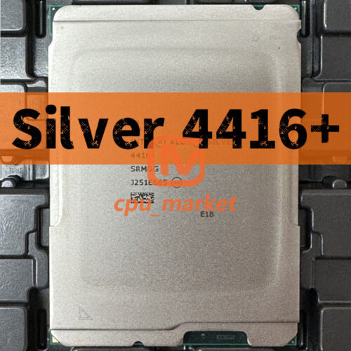 Intel Xeon Silver 4416+ Srmgg 20-Cores 2.0Ghz 165W Lga4677 Ddr5 Cpu Processor