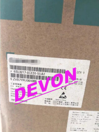 1Pcs Inverter 6Sl3217-0Ce31-5Ua1 New