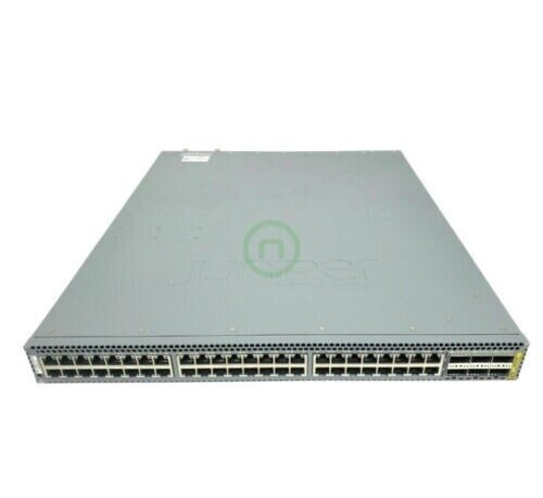 Juniper Qfx5100-48T-Afi  48X 100/1000/10000 6X 40Gigabit Qsfp+ Managed Switch Ac