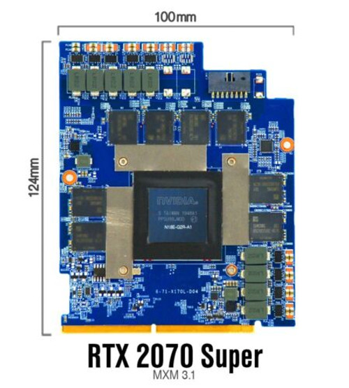 Clevo X170Sm: Nvidia Rtx 2070 Super;(N18E-G2R); Mxm3.1; Gpu Upgrade Kit