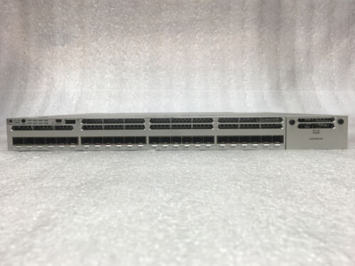 Cisco Ws-C3850-24Xs-E 24-Port 10G Sfp+ Switch W/715W Power Supply & Ipservices