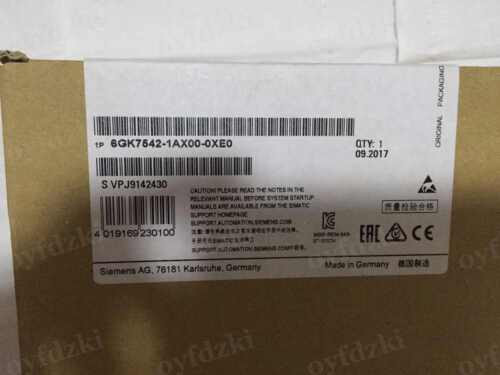 1Pc New  6Gk7542-1Ax00-0Xe0  Fedex Or Dhl