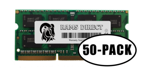 Rams_Direct Lot 50  8Gb Ddr3 1066 Mhz Laptop Pc3-8500 Non Ecc Sodimm Memory Ram