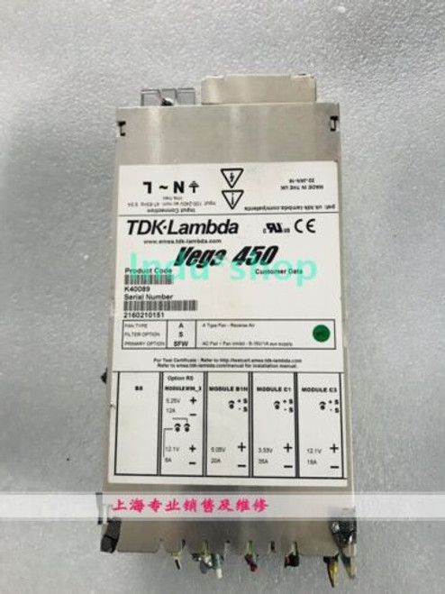 1Pc For Used Lambda Vega450 Power Supply K40089-