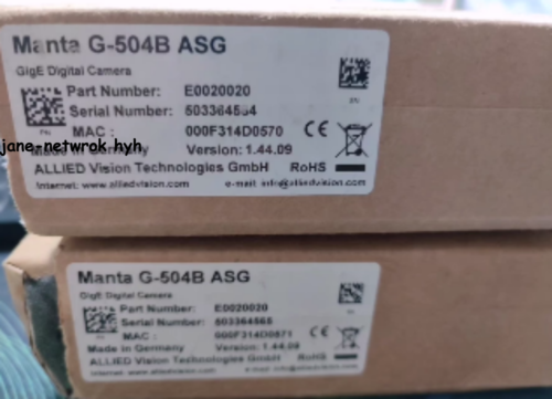 1Pcs Manta G504B G-504B Asg Avt Industrial Camera New By Dhl/Fedex Warranty