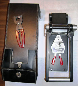 RS 232 crimping tool, TRW Certi-Clinch, Plus M D and F D connector kits