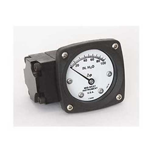 Differential Pressure Gauge, 100 In Wc