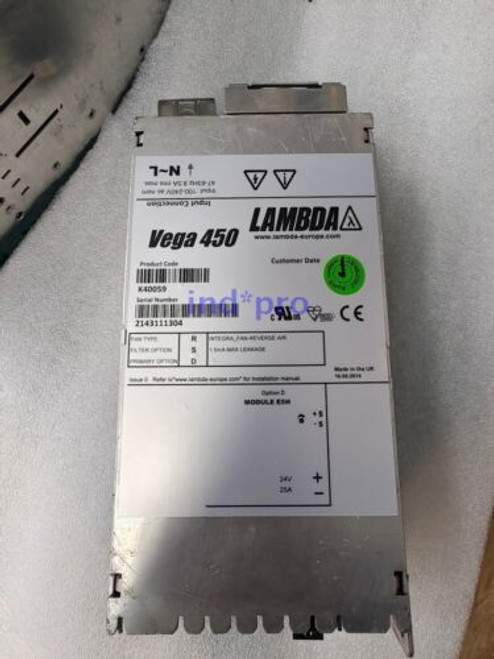 1Pc Second-Hand Vega 450 K40059 Power Supply [Function Ok]