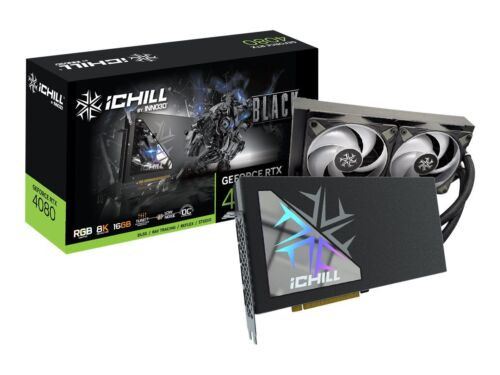 Inno3D Ichill Geforce Rtx 4080 Black Graphics Card C4080B-166Xx-18700005