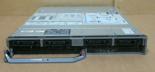 Dell Poweredge M820 Blade Server 4X Eight-Core E5-4620 256Gb Ram 4X 2.5" Hdd Bay