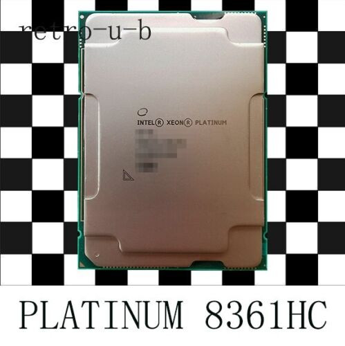 Intel Xeon Platinum 8361Hc Srk5G 24Core 52Threads 2.60Ghz Lga4189 Cpu Processor