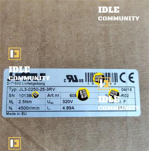 1Pcs New Jl3-0250-25-3Rv Electric Machine Via Dhl/Ups ##