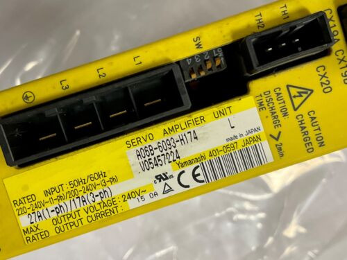 Fanuc A06B-6093-H174 Servo Drive A06B-6093-H174   Free 2Nd Day Air Ups