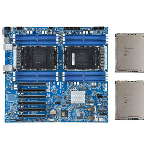 Gibabyte Ms73-Hb1 Dual Lga4677 4Th Intel Xeon E-Atx Motherboard With Cpu 40C/80T-