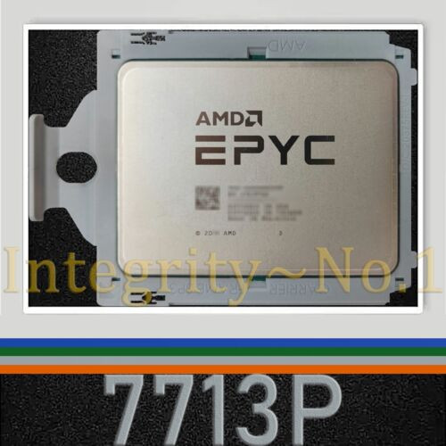 Non-Vendor Lock-In Amd Milan Epyc 7713P 2.00Ghz 64-Core 256Mb Sp3 Cpu Processor