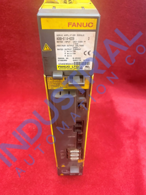 Refurbished Fanuc A06B-6114-H209  Ups Next Day Air Available