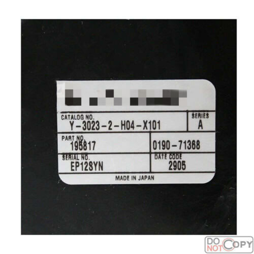 1Pcs Used Y-3023-2-H04-X101  ( By ) 90-Days Warranty