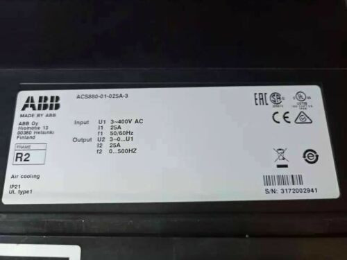 1Pc  New  Acs880-01-025A-3   Fedex  Or Dhl  # Wq