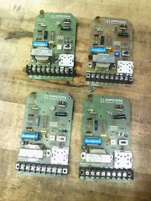 Opcon PC Board Control 100909-01-01 Lot of 4