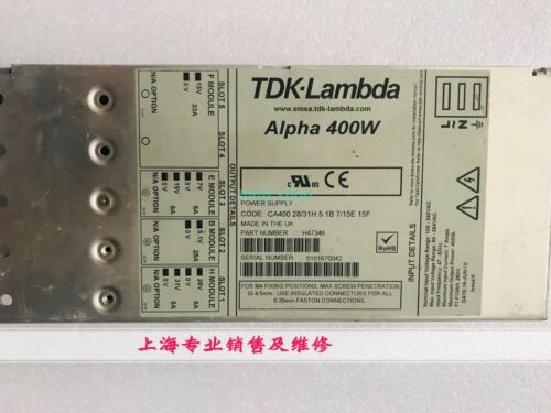 1Pc For Used H47346 Alpha 400W Power Module Ca400 28/31H 5.1B 7/15E 15F-