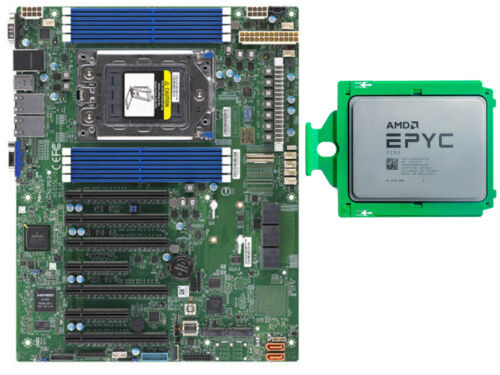 Amd Epyc 7702+Supermicro H12Ssl-I 2.0Ghz 64 Core 128 Threads 200W Cpu Processor