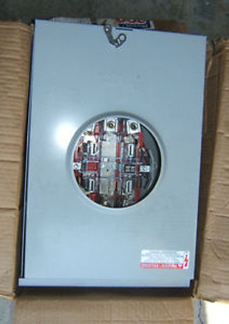 NEW MILBANK METER SOCKET CAT# U4801-XL-5T9 200A 600V