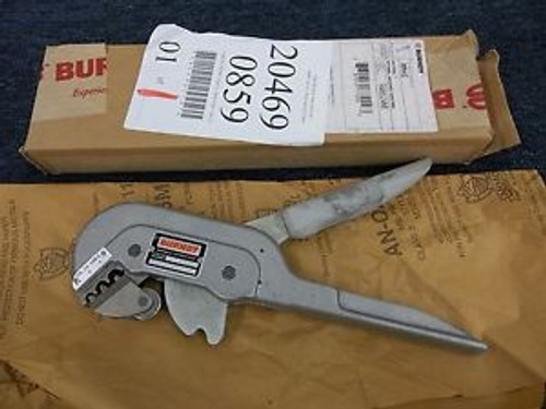 BURNDY HYTOOL RATCHET CONTROL CABLE CRIMPER CRIMPING TOOL MR4C YAV LYA NEW