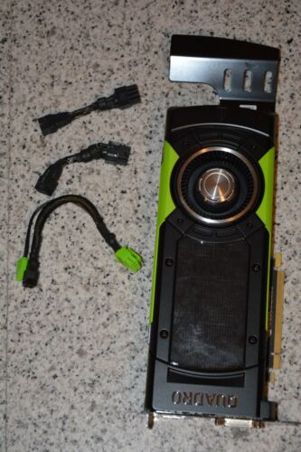 Nvidia P6000 Graphics Card - 24Gb, 384-Bit, Gddr5X - 4X Dp, 1X-