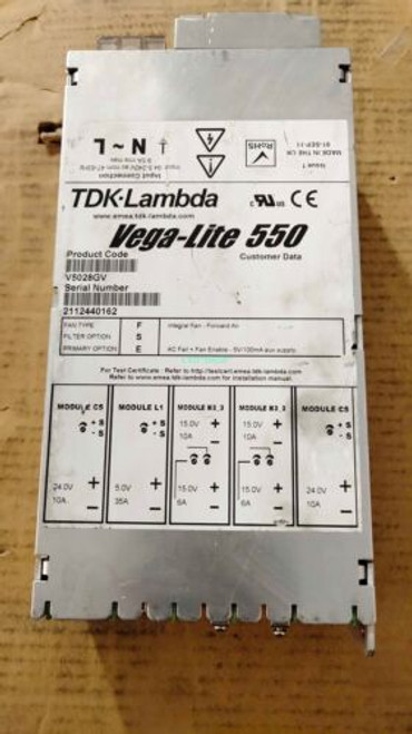 1Pc For Used Tdk-Lambda Vega-Lite Power Supply V5028Gv