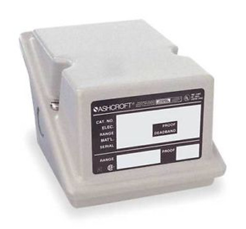 Ashcroft Lpdn4Ggv25Xcylm100 Pressure Switch,10 To 100 Psi, Spdt