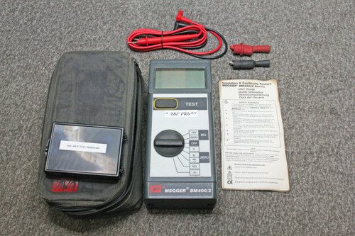 Megger Avo Bm200 Analogue Arc  Digital Insulation And Continuity Tester