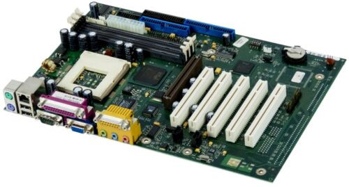 Fujitsu D1219-A10 Gs4 Socket 370 3Xsdram Agp 5Xpci 2Xide Intel 815E Mainboard-