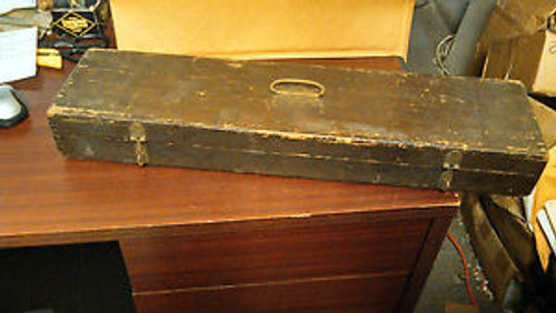 Rare Vintage OHM Bar Potentiometer Brass Connector w Wooden Box, Guaranty, BP