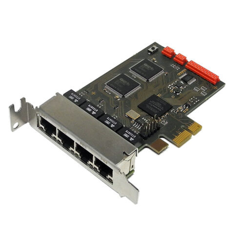 Ferrari Quade1 Lp A4 4Xpri Pcie X1 Officemaster Gate Card For Primergy Rx1330 M1-