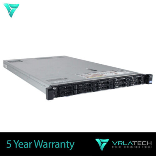 Dell Poweredge R620 Server 64Gb Ram 2 X E5-2643 4X 1Tb H710