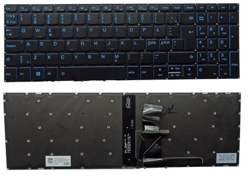 Original Nordic Nor Keyboard Lenovo Ideapad L340 L340-15 L340-17 L340-15Irh Blue
