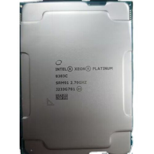 Intel Platinum 8383C Official Edition Cpu 40-Core 80-Threaded 2.7G Lga4189-