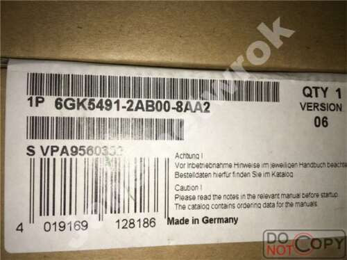 1 Pc For  New  6Gk5491-2Ab00-8Aa2 6Gk5 491-2Ab00-8Aa2 (By Fedex Or Dhl  )