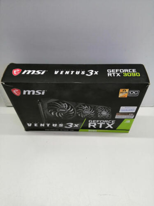 Other Pci Express Model Number  Rtx3090 Ventus 3X 24G Msi